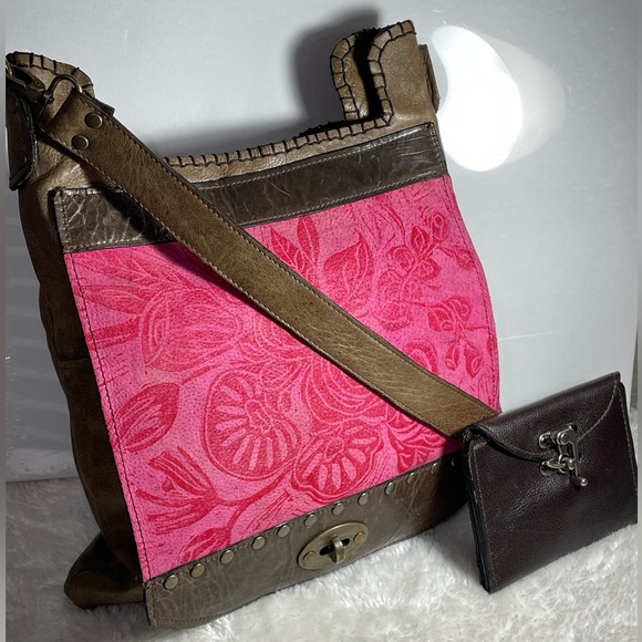 Gorgeous Urban Gypsy designs Leather boho shoulder crossbody handbag - Picture 10 of 11